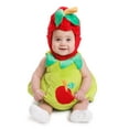 thumbnail image 1 of Dress Up America Baby Apple Costume with Soft Plush Body Suit for Infants, 0-12 Months, 1 of 3