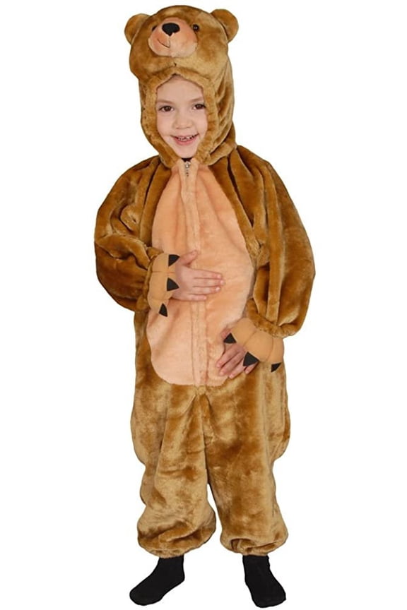 Bear Costume for Kids - Brown Teddy Bear Costume for Boys and Girls
