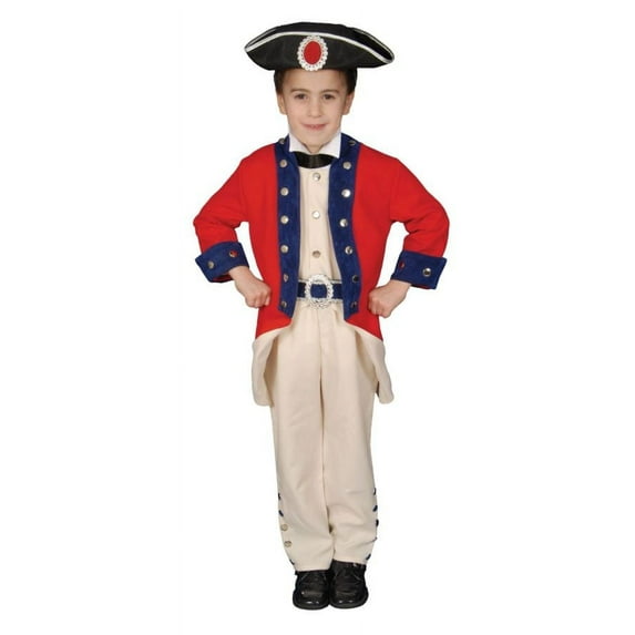 Child Colonial Soldier Costume