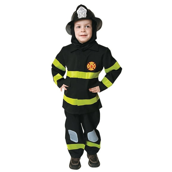 Dress Up America Boys' Firefighter Costume - Size 8-10