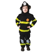 Dress Up America Boys' Firefighter Costume - Size 8-10