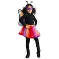 thumbnail image 1 of Dress Up America Butterfly Costume for Girls - Butterfly Wings, Headband, Mask and Tutu Set for Kids, 1 of 4