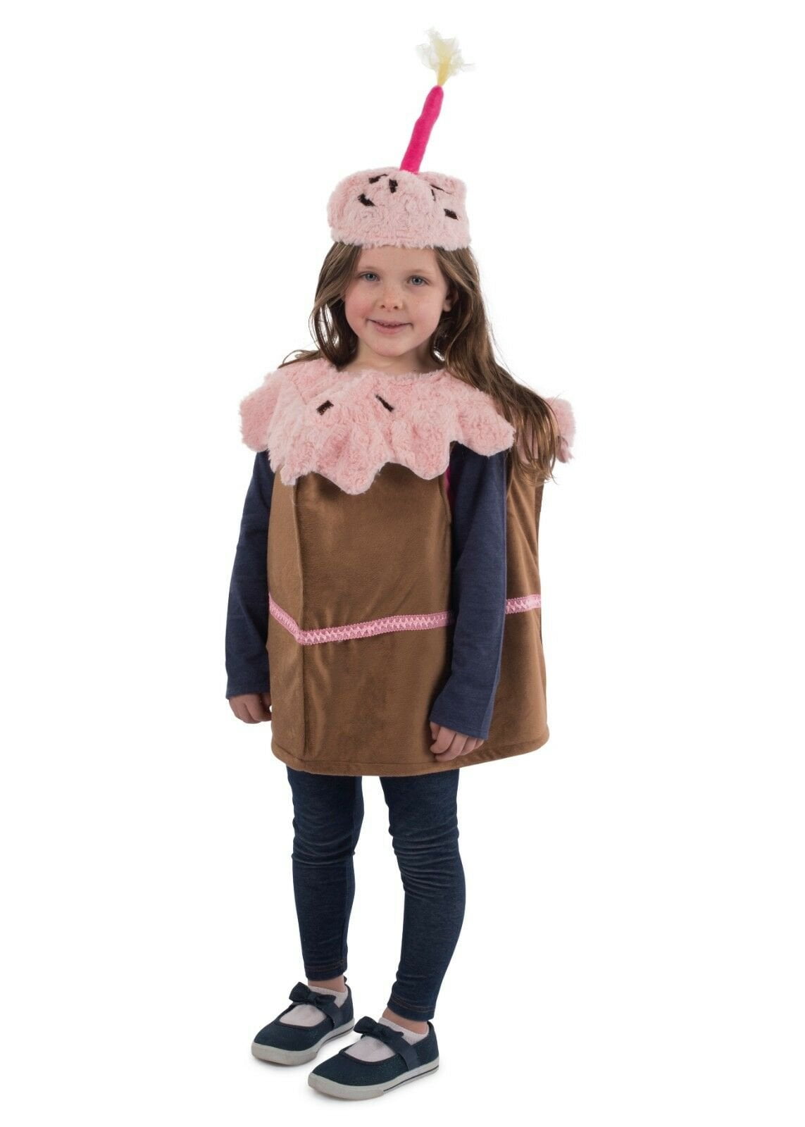 Dress Up America Cake Slice Birthday Costume - Walmart.com