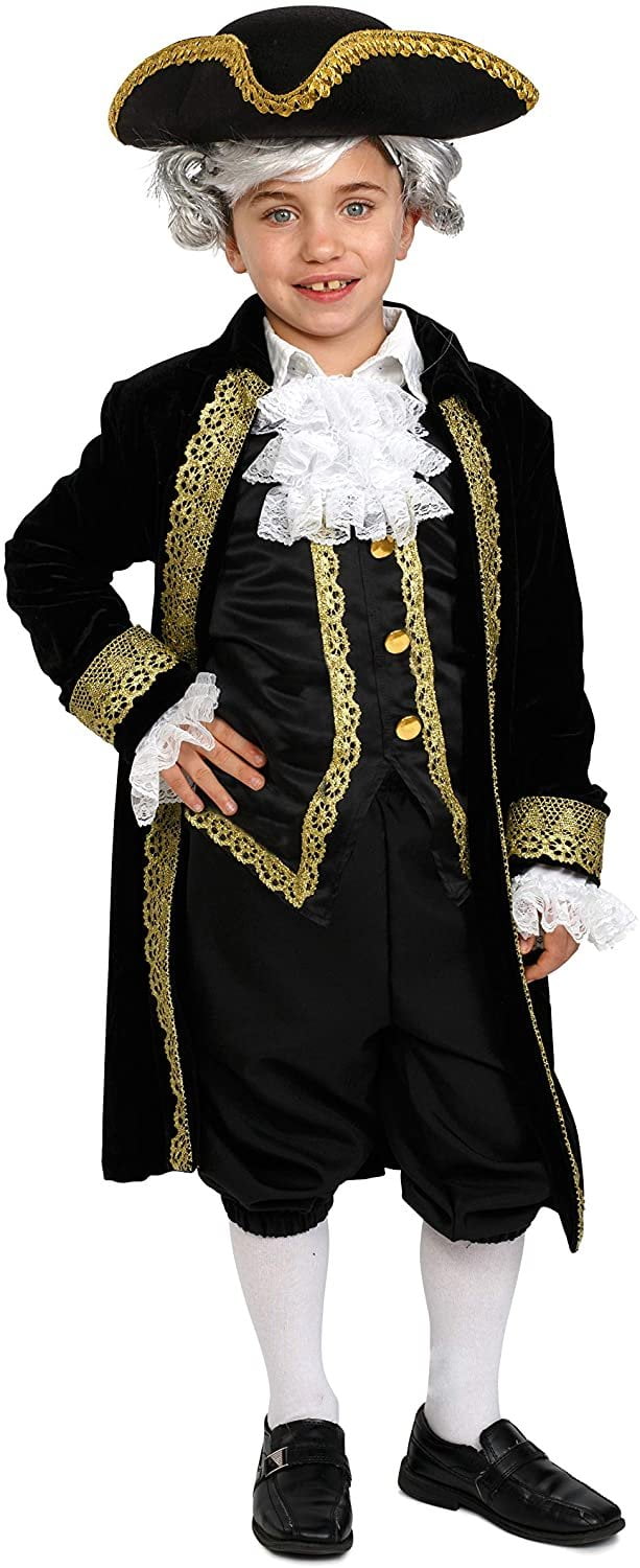 DressUpAmerica Colonial Costume for Kids Historical Costume for