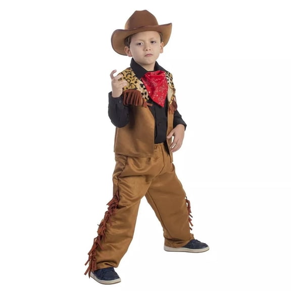 Dress Up America Cowboy Costume for Boys - Authentic Costumes for Kids