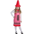 thumbnail image 1 of Dress-Up-America Crayon Costume For Kids - Red Crayon Tunic For Girls And Boys, 1 of 2