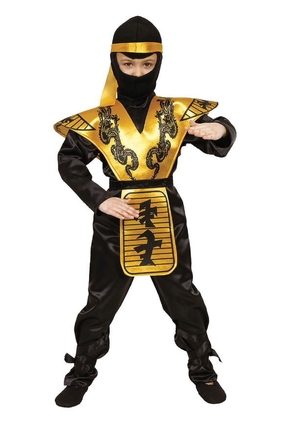 Deluxe Ninja Set Costume Set Medium 8-10 288-M