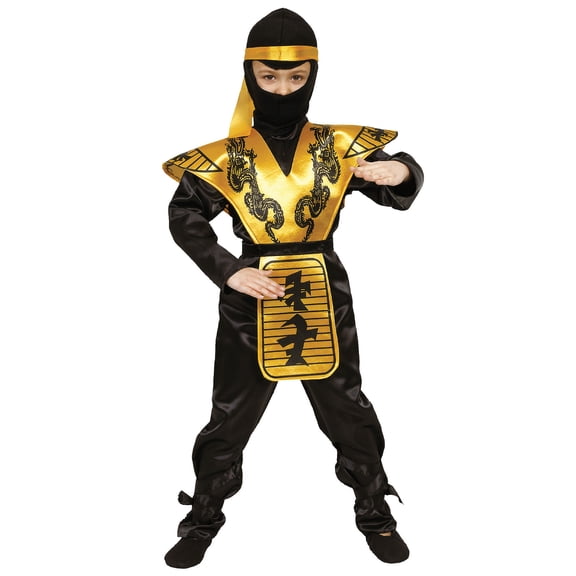 Dress Up America Deluxe Ninja Set Costume Set Medium 8-10 288-M