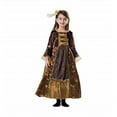 thumbnail image 1 of Dress-Up-America Duchess Costume for Girls - Medieval Renaissance Gown for Kids - Brown - Large, 1 of 4