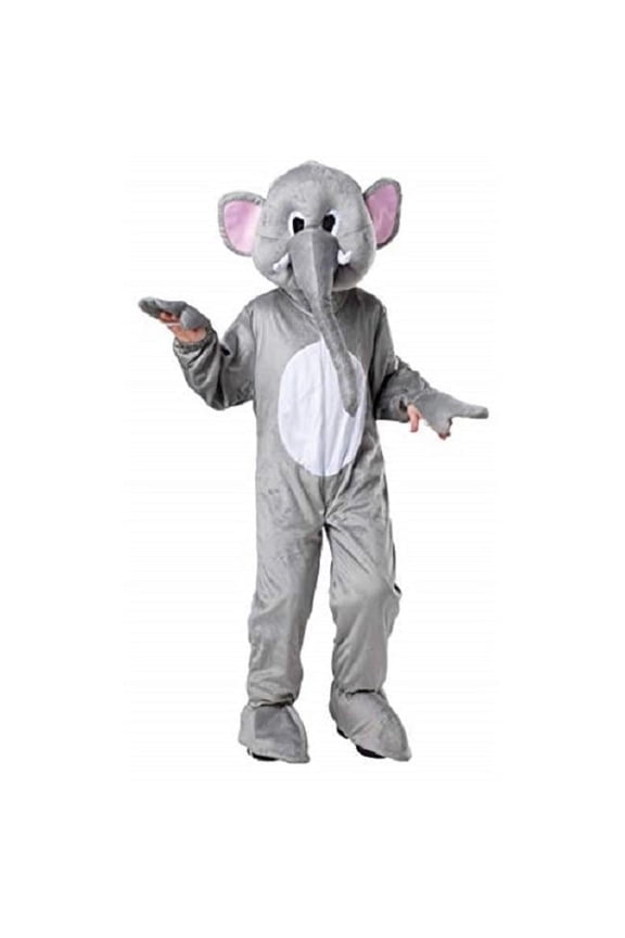 Elephant Mascot for Kids - Children's Elephant Costume - Circus Animal Dress Up (Small)
