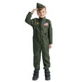 thumbnail image 1 of Dress-Up-America Fighter Pilot Costume for Kids - Air Force Fighter Pilot Jumpsuit - Top Gun Dress-Up Suit for Boys, 1 of 3