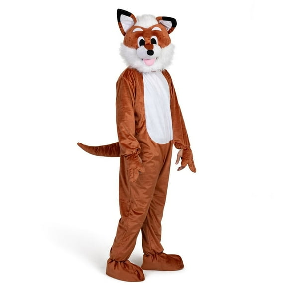 Dress Up America Fox Costume for Adults - Fox Mascot for Men - Animal Mascot Costume