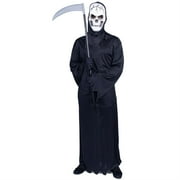 Dress-Up-America Grim Reaper Costume - Halloween Reaper Costume Set for Men - Adults Death Costume