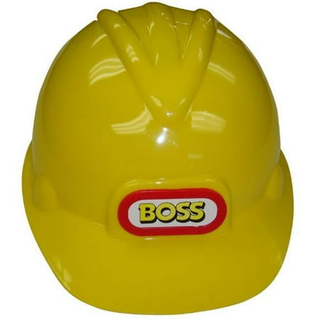 Dress Up America Hard Hat for Kids - Yellow Construction Helmet for Toddlers
