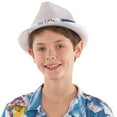 thumbnail image 1 of Dress Up America Hawaiian Fedora High-Quality Material Hat, 1 of 2
