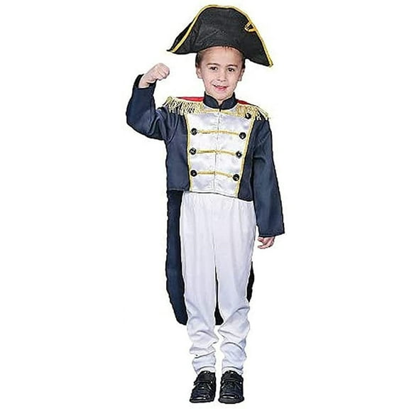 Dress Up America Historical Colonial General Costume Set for Kids