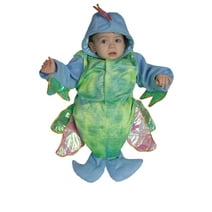 Dress Up America Infant Cute Iridescent Fish Costume Outfit - 0-12 Months