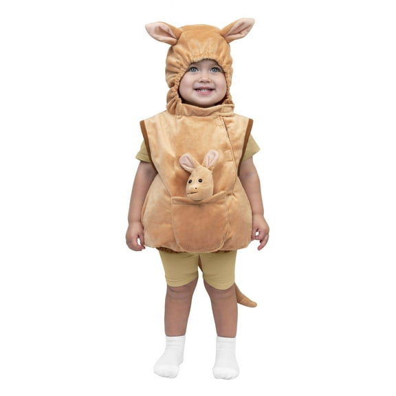 Dress Up America Kangaroo Costume for Babies - Animal Kangaroo Romper for Infants