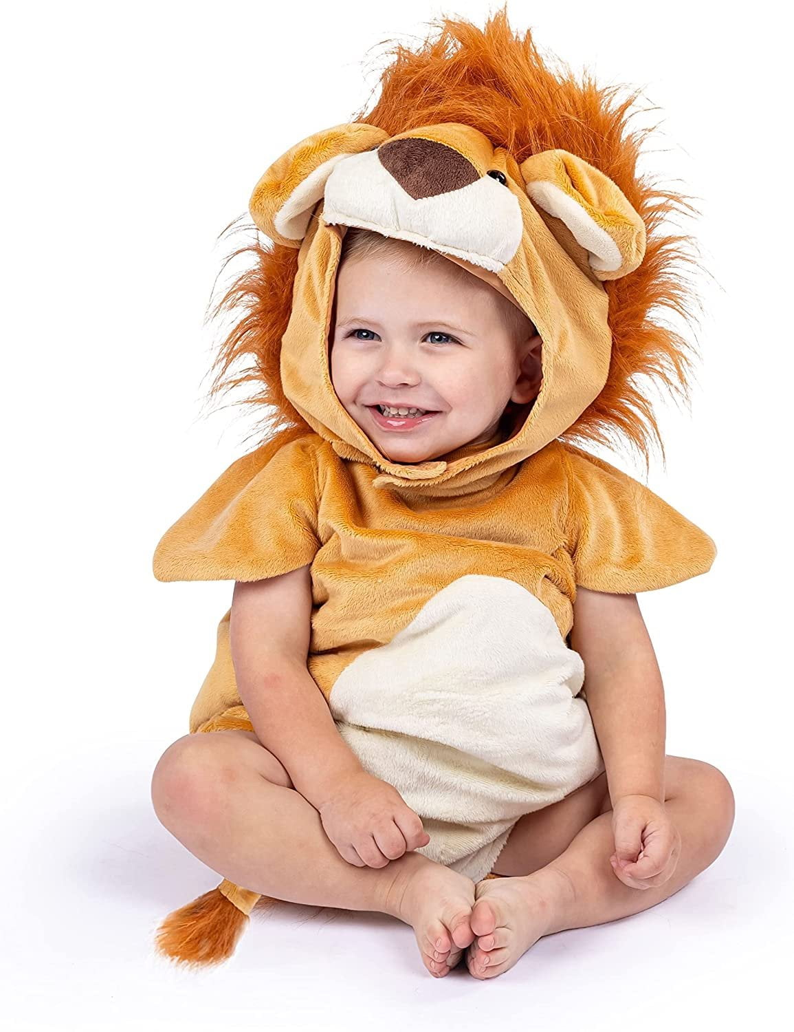 Dress-Up-America Lion Costume for Babies - Halloween Lion Romper for  Toddlers