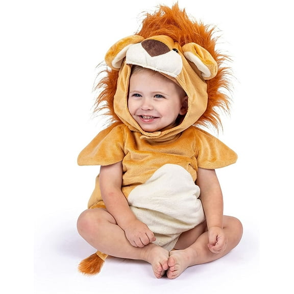 Dress-Up-America Lion Costume for Babies - Halloween Lion Romper for Toddlers