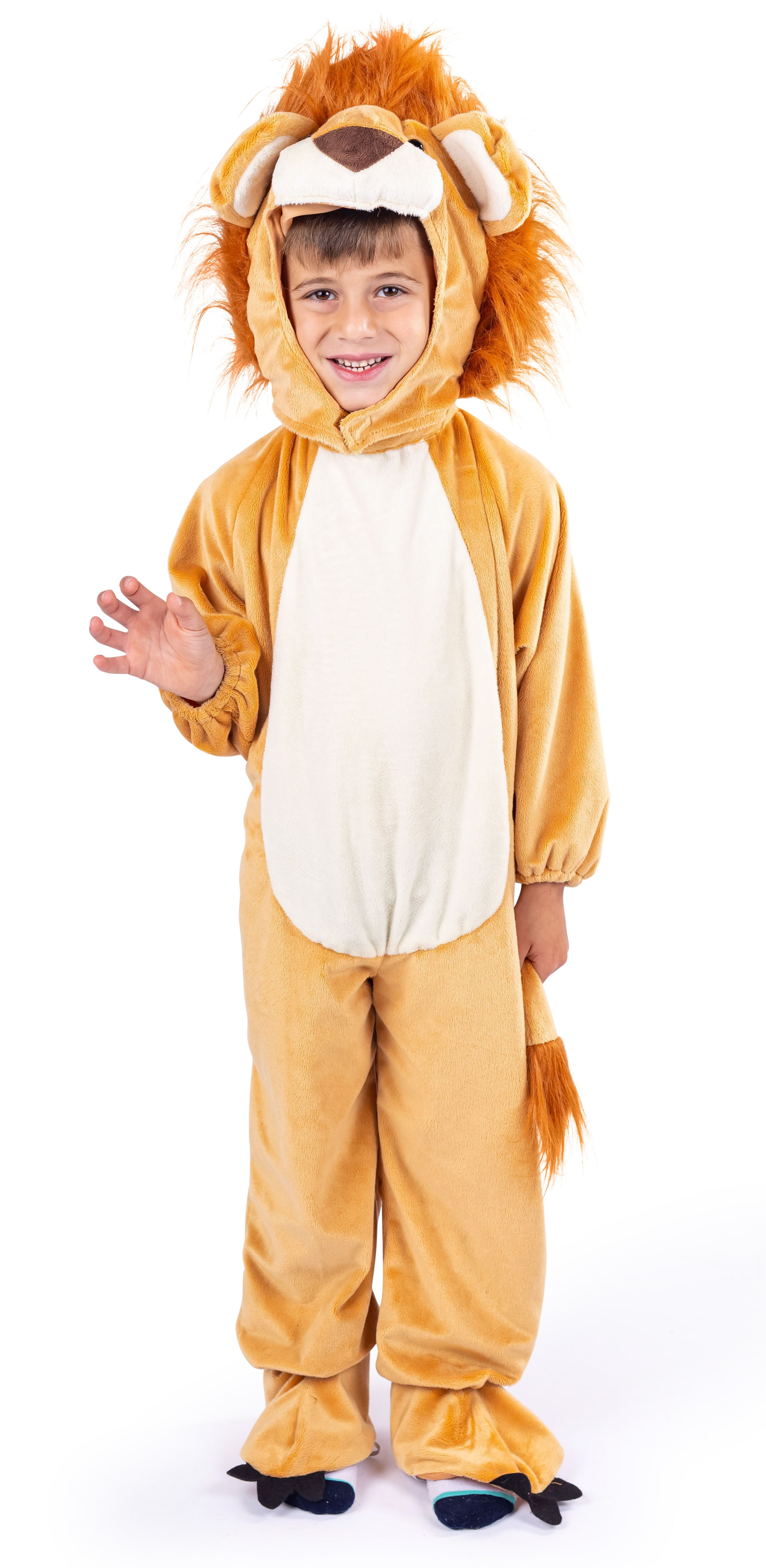 Lion Costume Kids Brown main image 1