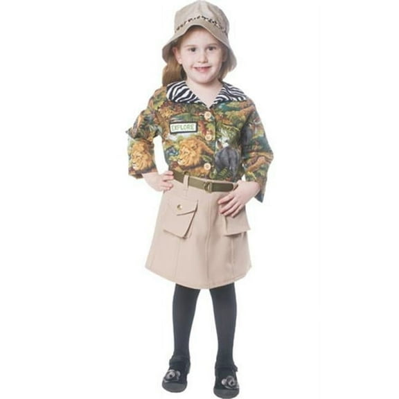 Dress Up America Little Deluxe Dutch Girl Costume Set Beige