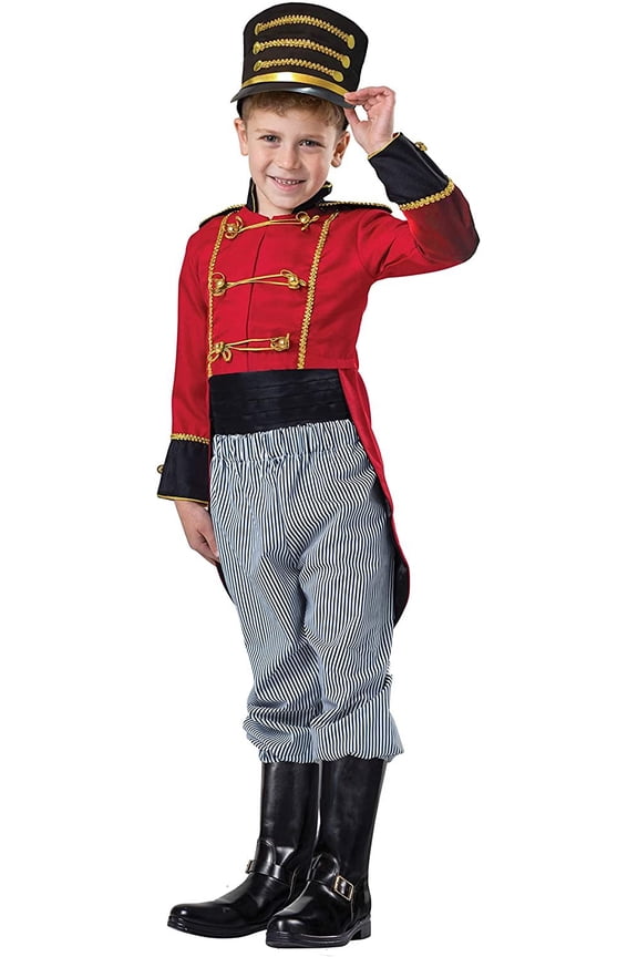Dress-Up-America Nutcracker Toy Soldier Uniform Costume for Kids