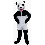 Dress Up America Panda Costume - Giant Panda Jumpsuit - Panda Bear Mascot for Kids and Adults Black/White