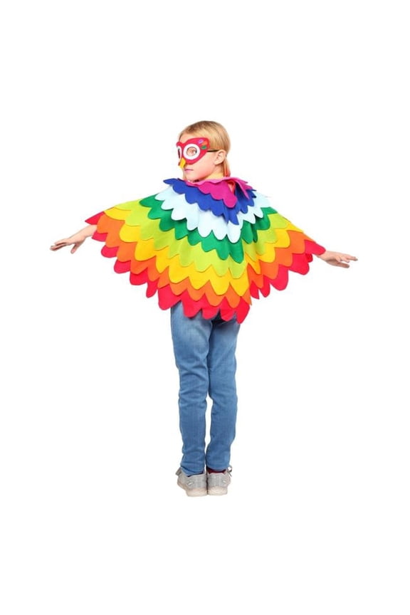 Parrot Costume - Cute, Fun, Flying Parrot Costume for Kids Medium 8-10/Large