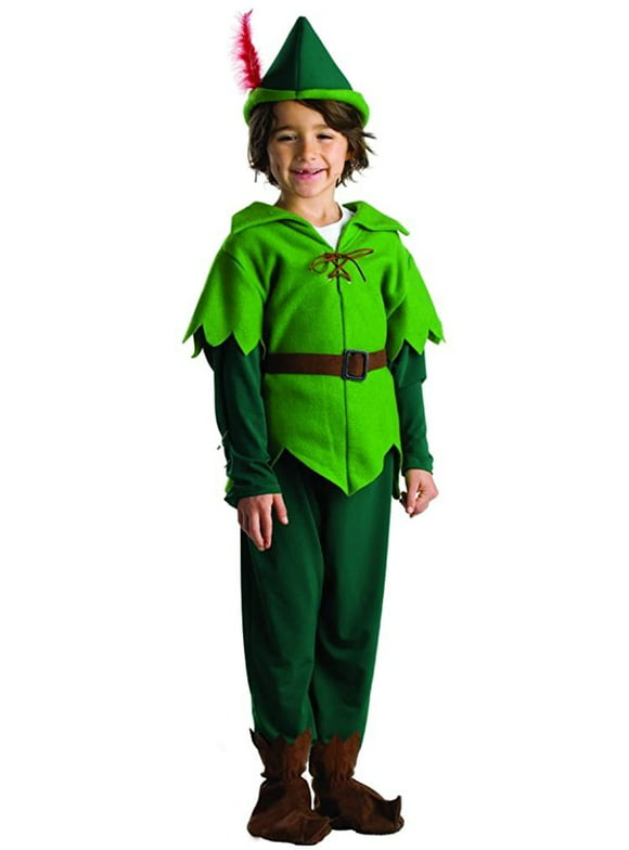 Dress-Up-America Peter Pan Costume for Kids - Fairy Tale Dress Up for Children