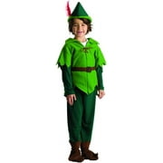 Dress-Up-America Peter Pan Costume for Kids - Fairy Tale Dress Up for Children