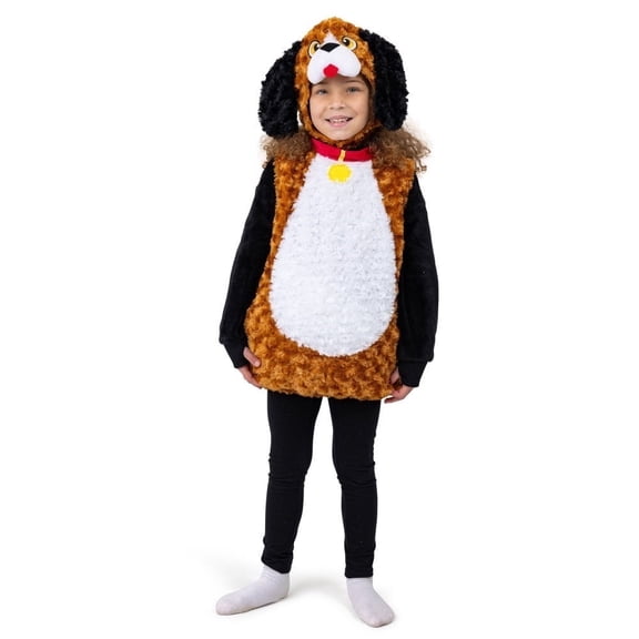 Dress-Up-America Puppy Costume - Dog Costume for Toddlers - Plush Baby Puppy Costume Outfit - Adorable Doggie Dress for Halloween or Playtime