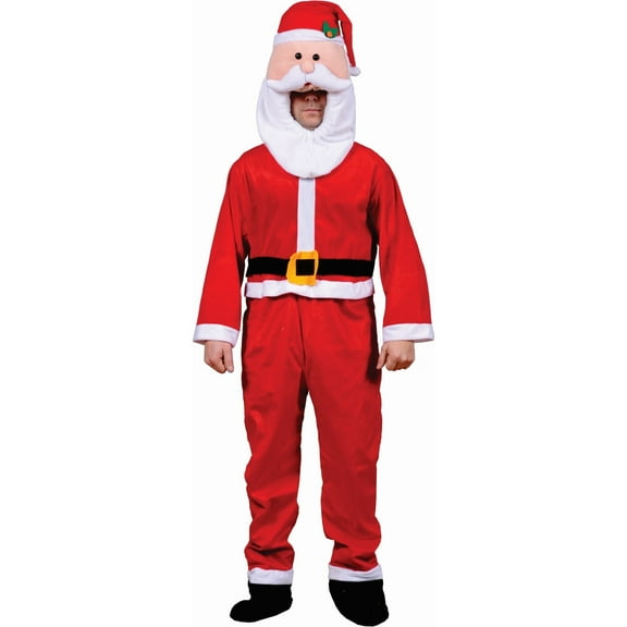 Dress Up America Santa Claus Costume for Adults - Christmas Santa Mascot | Unisex