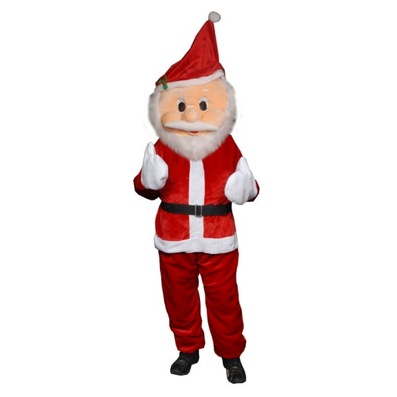 Dress Up America Santa Claus Mascot Men's Fancy-Dress Costume for Adult, One Size