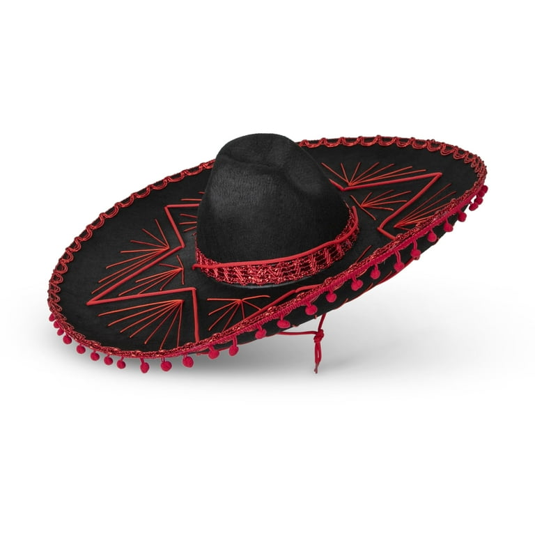 Dress Up America Sombrero Hat Traditional Fiesta, Cinco De Mayo