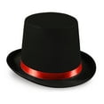 thumbnail image 1 of Dress Up America Top Hats for Kids and Adults - Black Magician Party Hat - Formal Tuxedo Hat - Unisex, 1 of 6