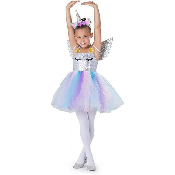 Dress-Up-America Unicorn Costume for Girls - Magical Unicorn Party Dress