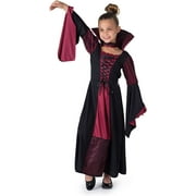 Dress-Up-America Vampiress Costume for Kids - Girls Vampire Costume - Halloween Vampire Dress