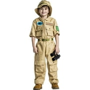 Dress-Up-America Zookeeper Costume For Kids - Safari Explorer Set For Boys And Girls