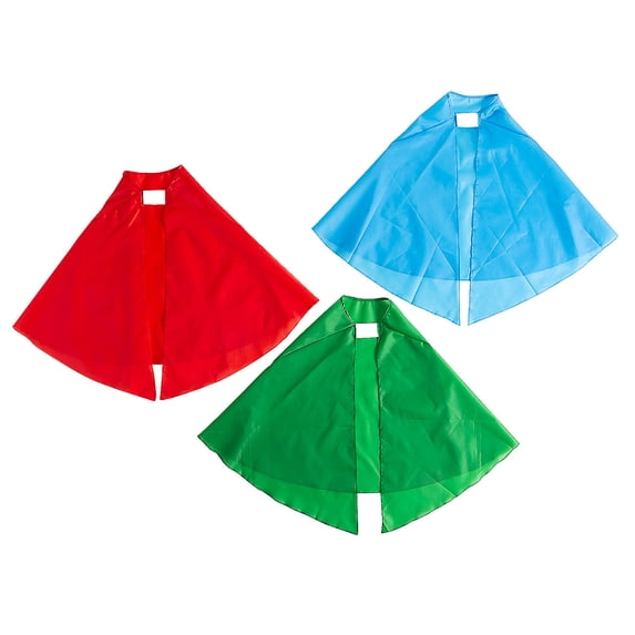 Dress Up Capes, Apparel Accessories, Birthday, 6 Pieces