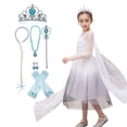 thumbnail image 1 of Dress Up Costume Kids Dress Princess Birthday Party Dress Up Clothes for Little Girls, 1 of 6