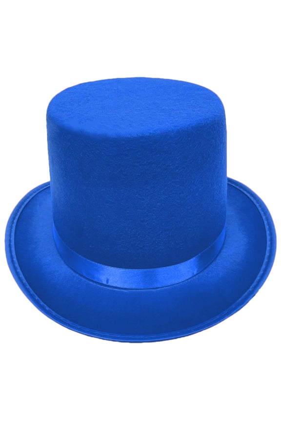 Dress Up Magicians Top Hat for Women Man Theme Party Hat with Roll Brims Costume Gentleman Top Hat HippiesCap Photo Hat
