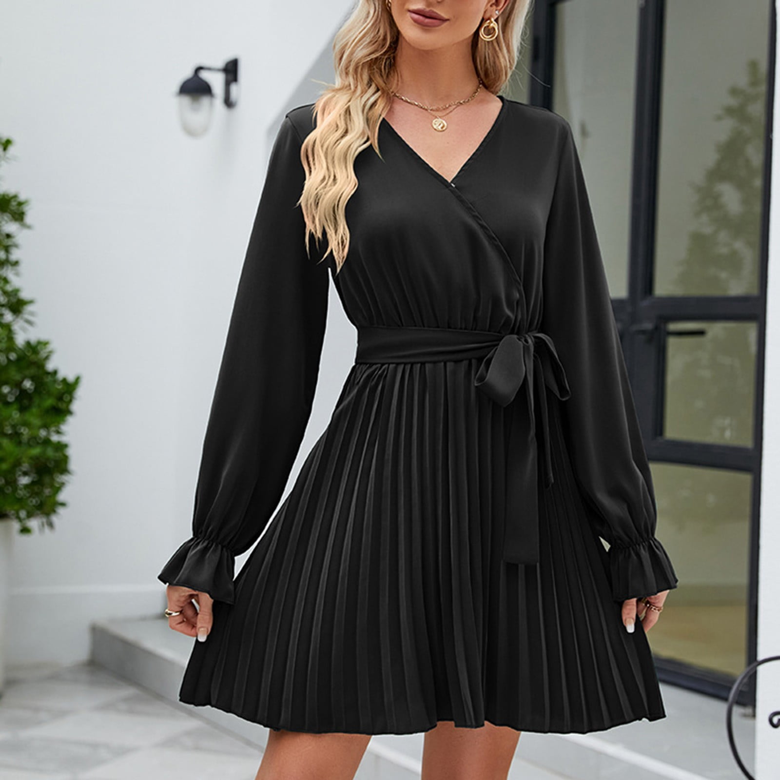  Black of Friday Deals 2023 amaz0n Clearance Items Daily Deals  Boho Dresses for Women 2023 Plus Size Lace Trim Floral Midi Dress Casual  Loose Fit Knee Length Beach Vacation Sundress 