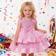 thumbnail image 1 of Dress for Girls Casual Birthday Dress Kids Girls Wedding Dress 4T, 1 of 8