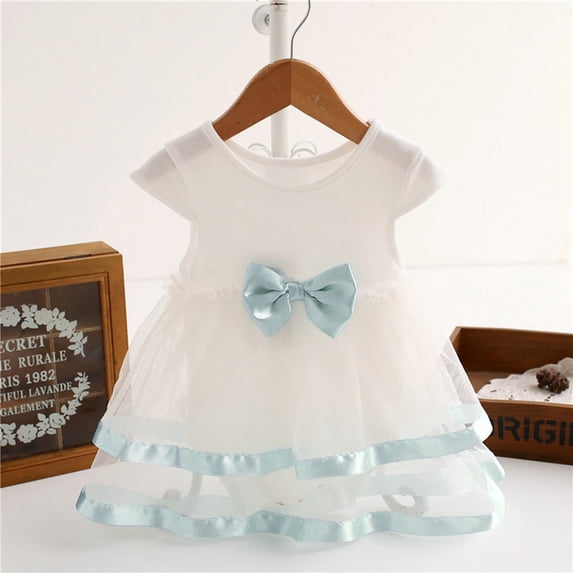 Dress for Girls Summer Birthday Dress for Girls Baby Fancy Girls Dresses 3M