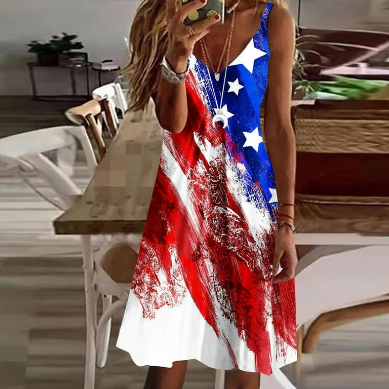 fourth of july maxi dress