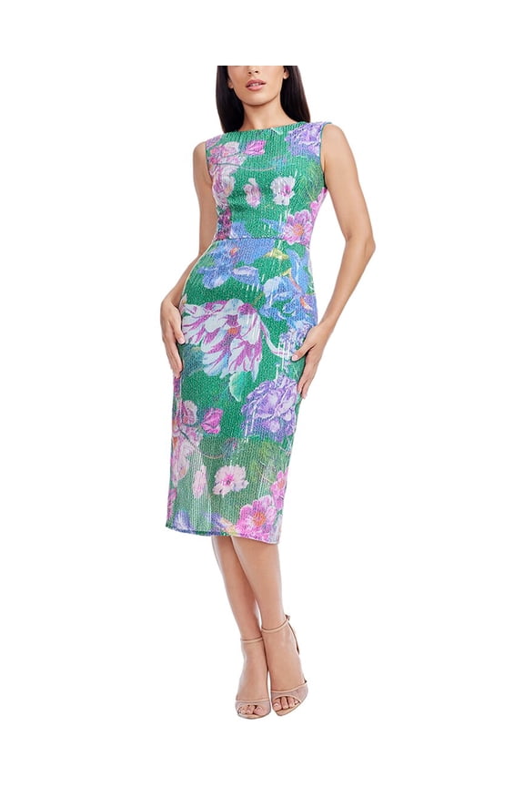 womens Claudette Bodycon Dress, l