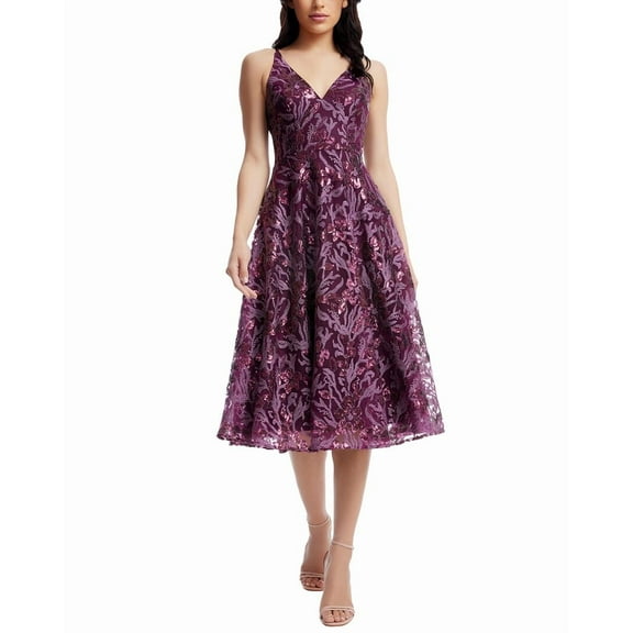 Dress the Population womens  Elisa A-Line Dress, xs