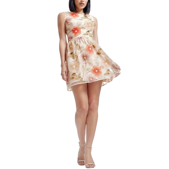 Dress the Population womens  Jackie Fit & Flare Dress, m