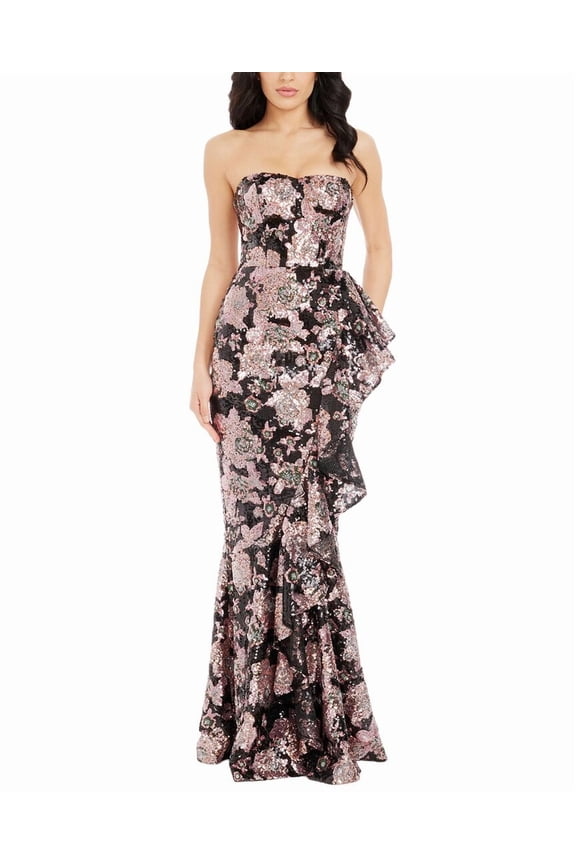 womens Paris Mermaid Gown, l